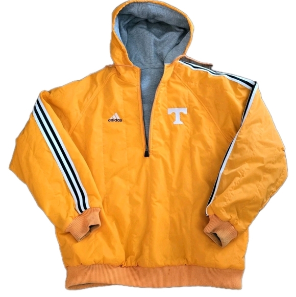 Tennessee Volunteers Mens Pullover Size XLARGE NCAA Football Adidas Reversible - Picture 1 of 14
